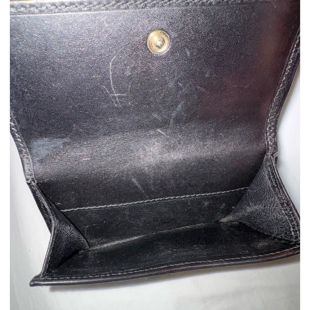 Gucci Leather Wallet With Belt Buckle Clasp Absolutely Beautiful - Picture 6 of 16